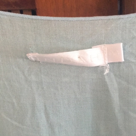 Indah Swimwear Turquoise Beach Coverup Medium - Picture 5 of 6